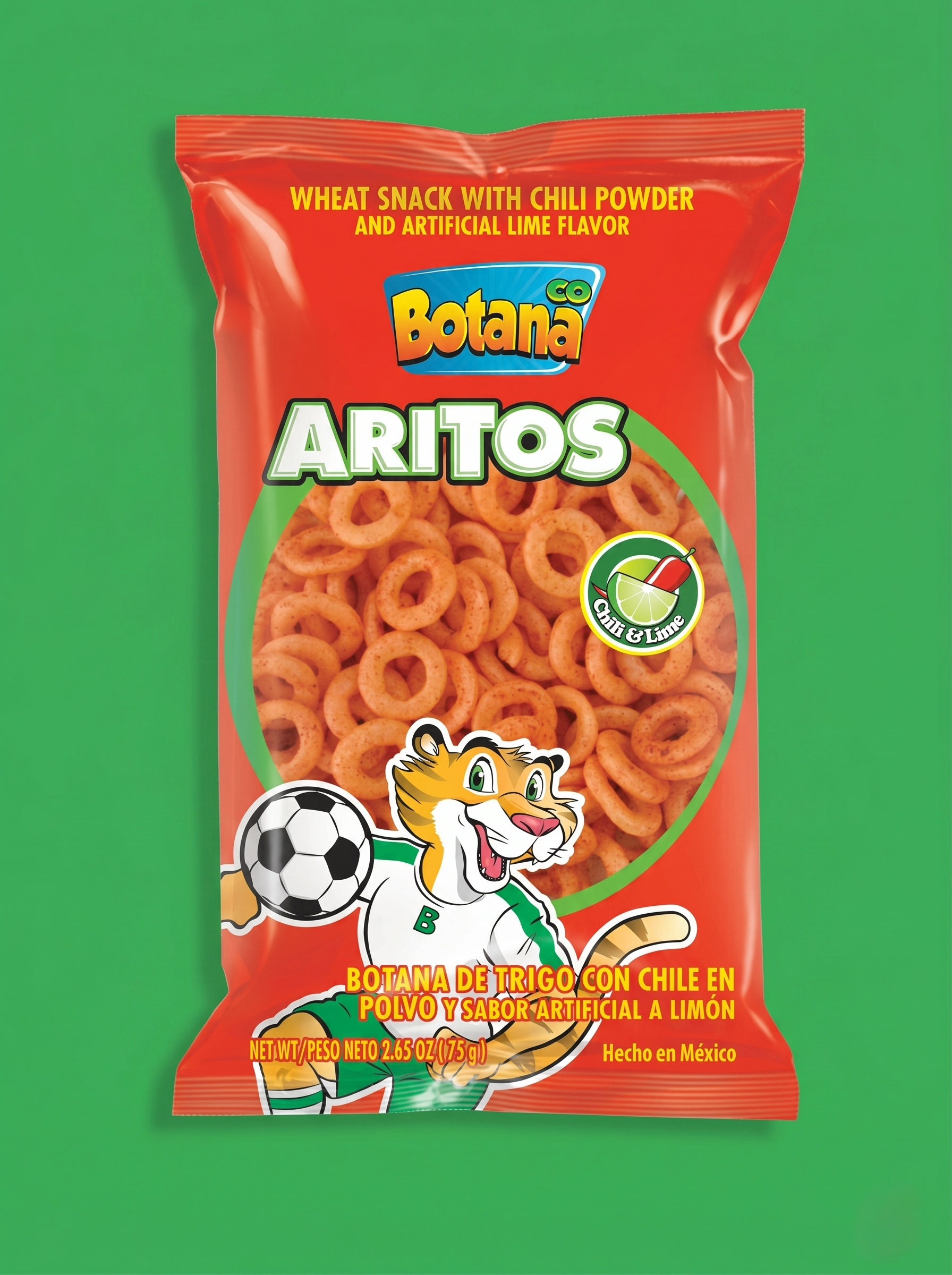 Botana Aritos Chili Lime