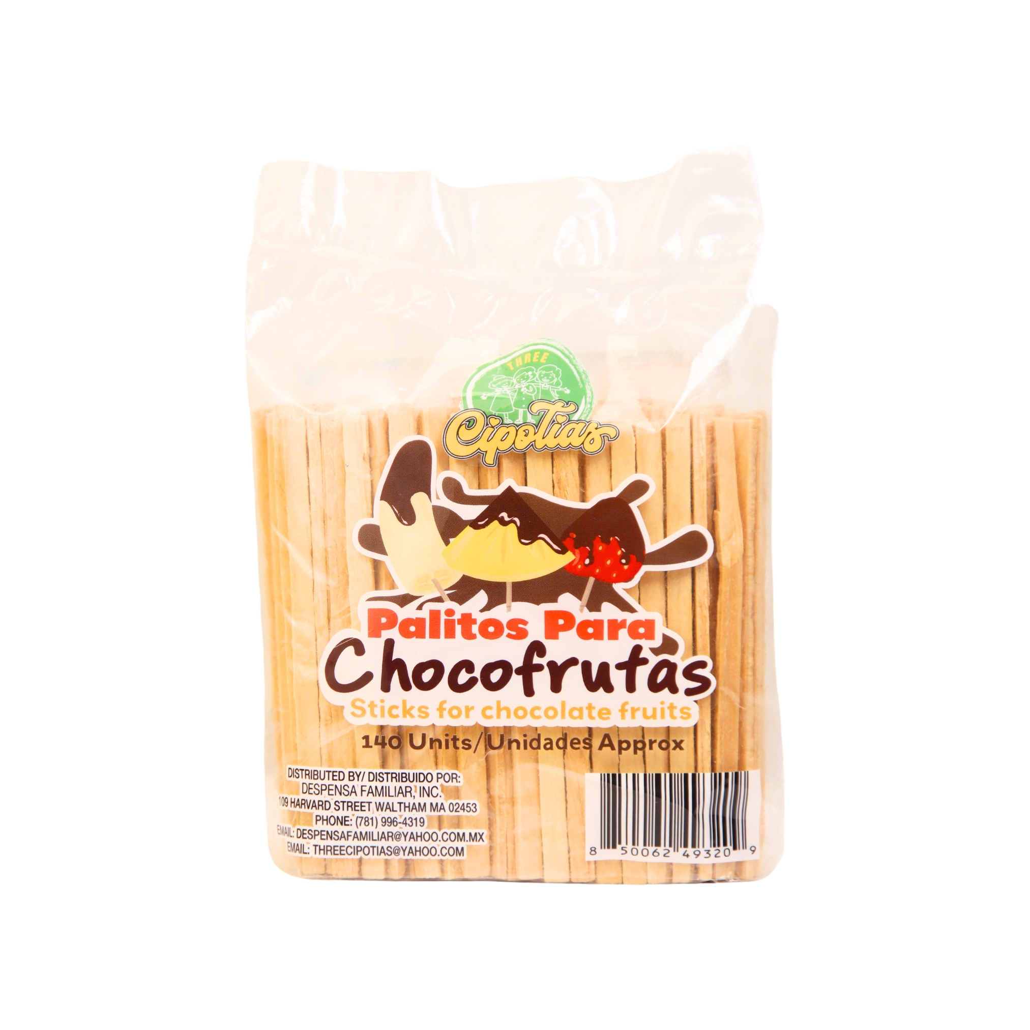Palitos para Chocofrutas