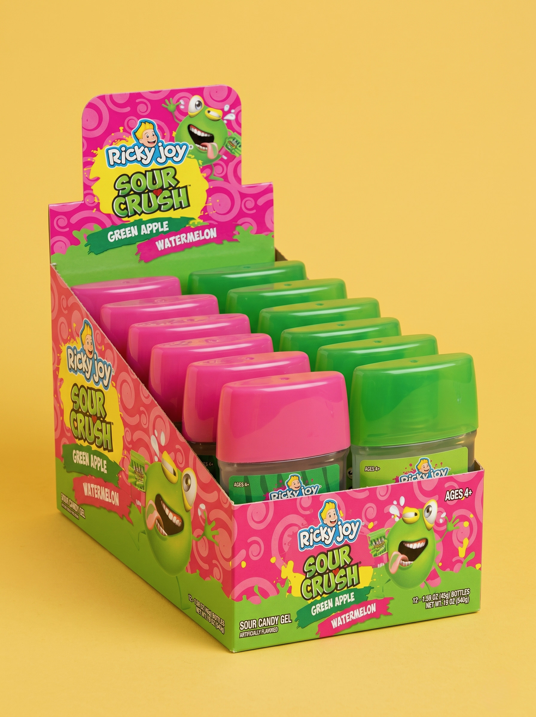 Ricky Joy Sour Crush Green Apple & Watermelon