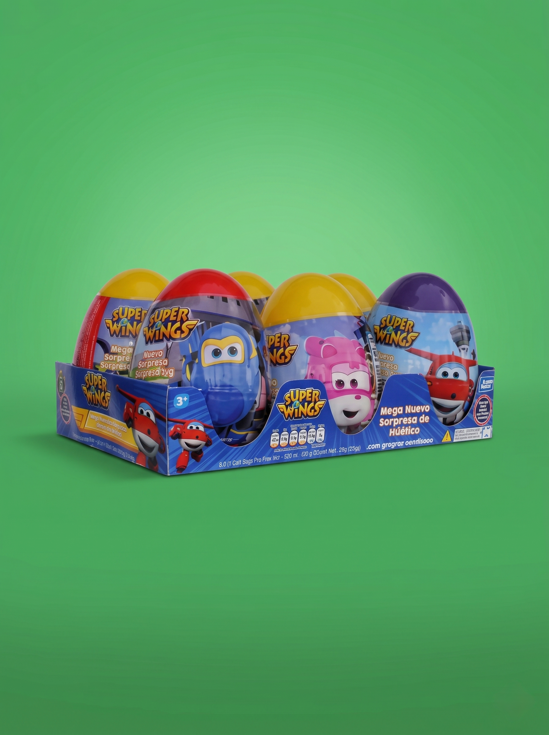 Super Wings Mega Huevo Sorpresa